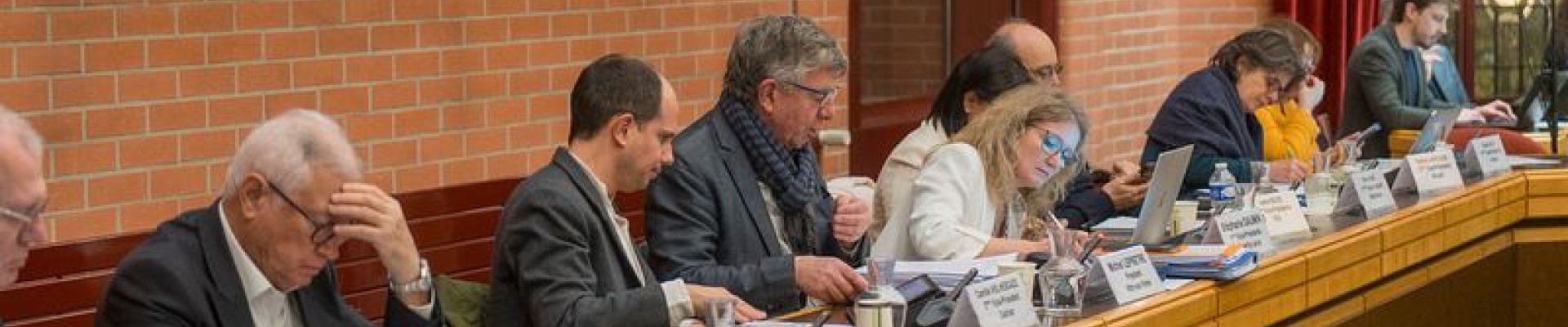Conseil territorial en séance
