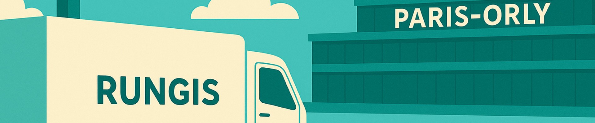 L'aéroport et le min de rungis