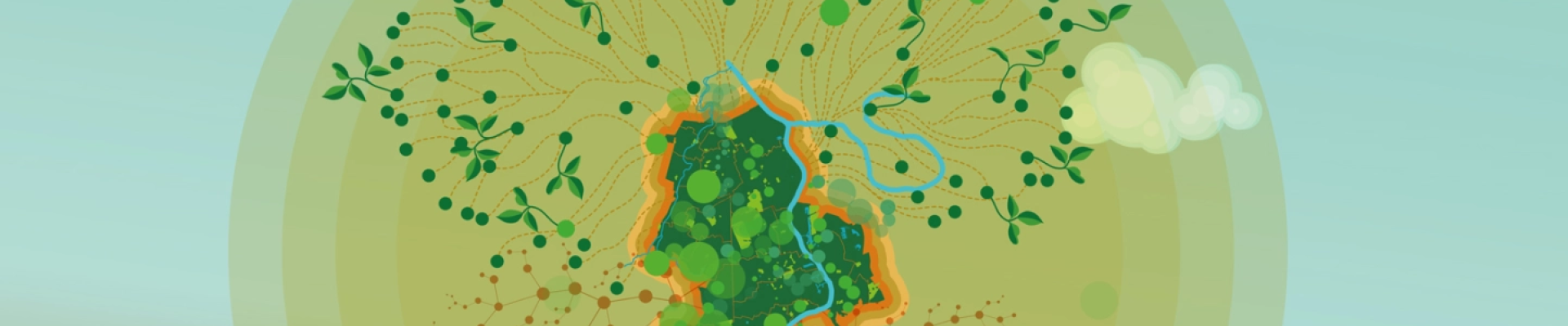 Dessin planète stylisé