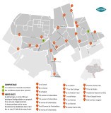 cartographie des abris bacs pour les biodéchets au Kremlin bicêtre quartiers Barnufles Coeur de ville - Agrandir l'image, fenêtre modale