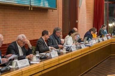 Conseil territorial en séance