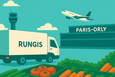 L'aéroport et le min de rungis