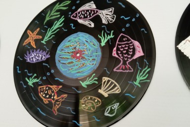 Vinyle décoré