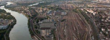 multitude de voies se rejoignant et se séparant