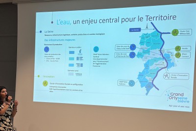 Accueil de la délégation québécoise sur l'eau avec le cluster Eau-Milieux-Sols - Agrandir l'image 1 sur 3, fenêtre modale